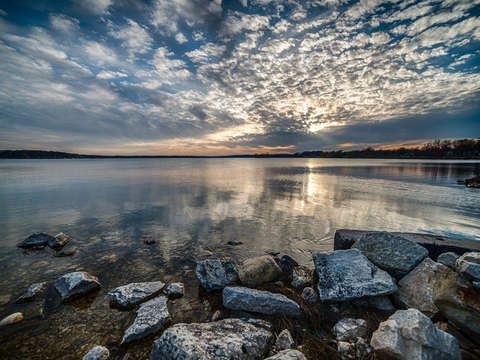 Pewaukee Lake Sunset