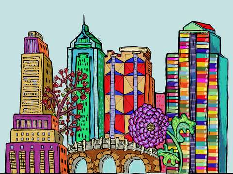 Pop up city i