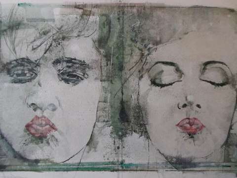 Elvis marilyn kiss 2
