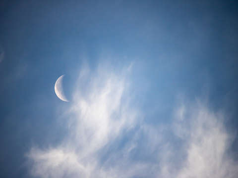 Early Morning Moon