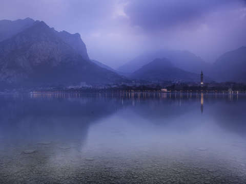 Dawn on Lake Como