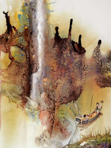 A festive landscape