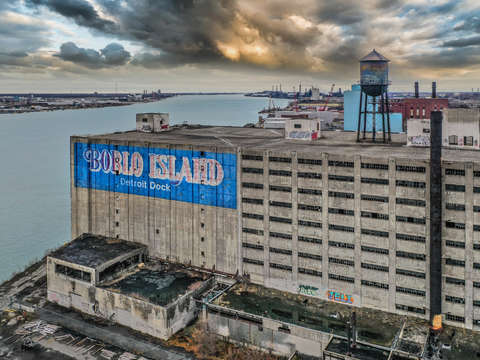 Boblo Island Detroit Dock DJI_0083