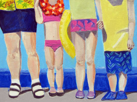Legs on the Beach,