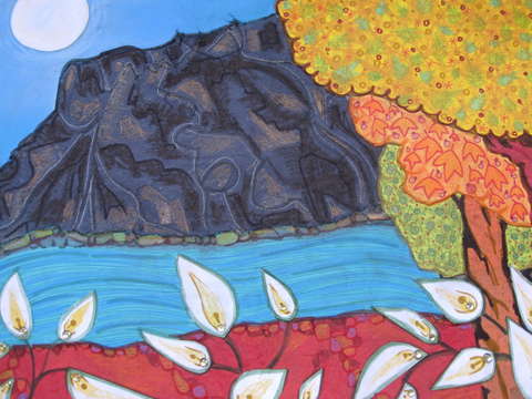 Blossoming River Side