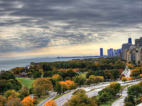 Chicago sunrise