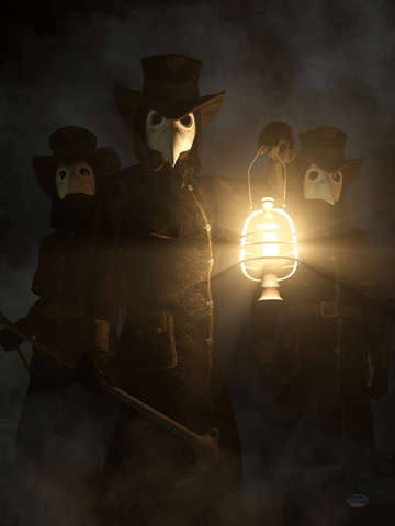 Plague doctors