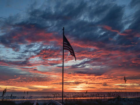 And the rockets red glare
