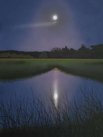 Marsh moon
