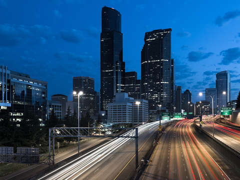 Cityscape of seattle 2