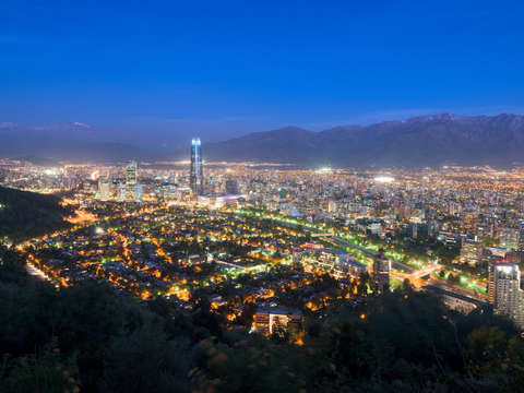 Cityscape of santiago de chile 8