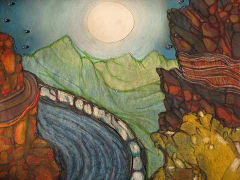 The hilltop road