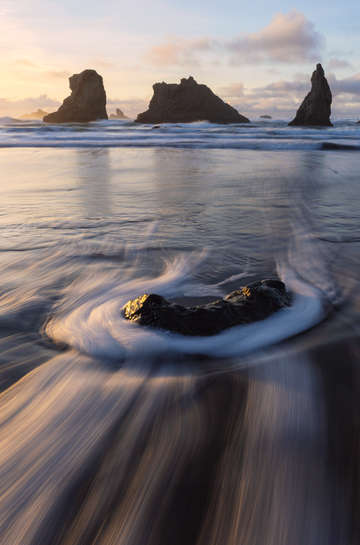 Sun streaks