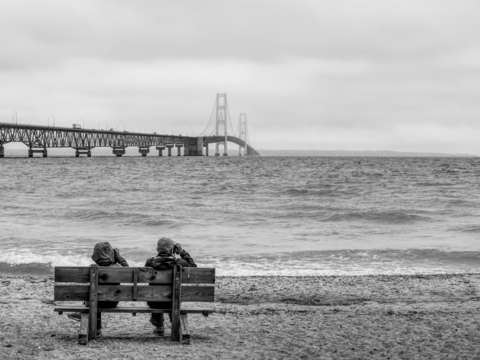 Time together grayscale