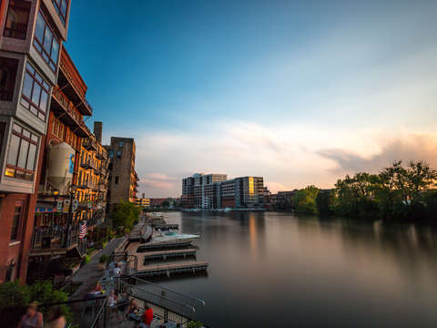 Calm milwaukee evening