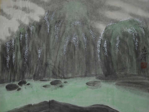 Lakeside spring