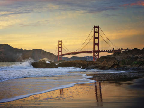 Gorgeous golden gate