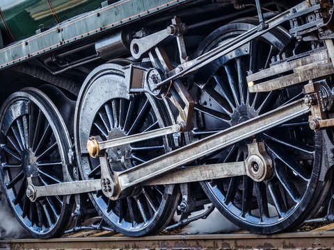 Wheels of the steam age