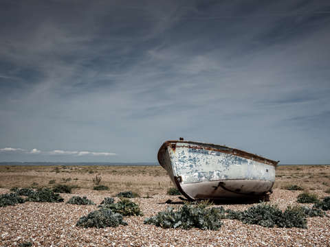 Abandoned at the beach