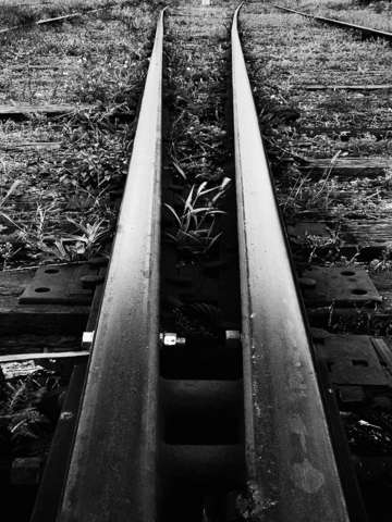 Rails separating ways