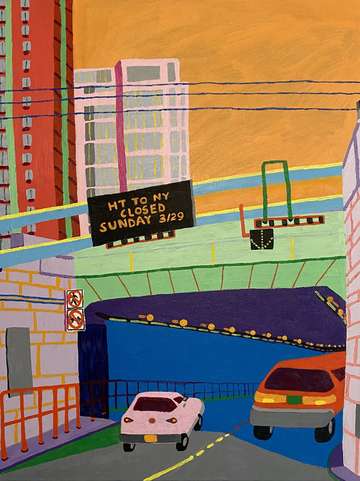 Holland tunnel entrance