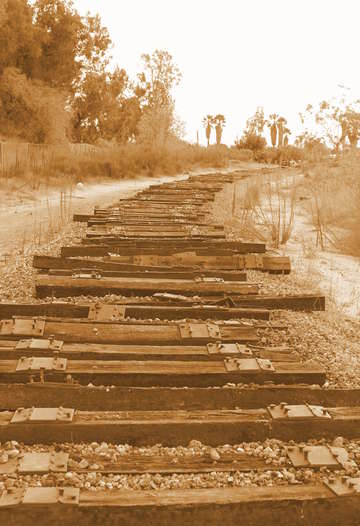 Abandoned rail road