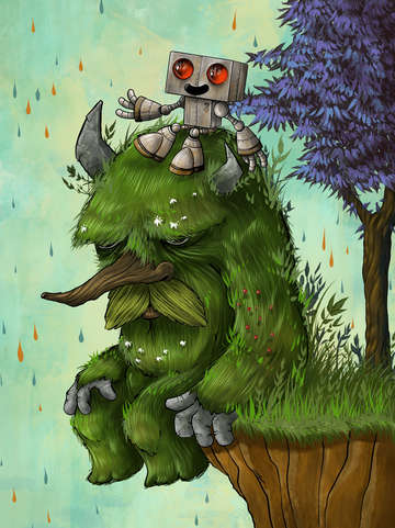 The mighty plant monster