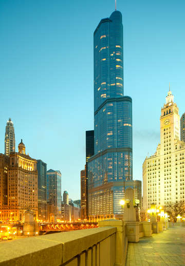 Cityscape of chicago 5