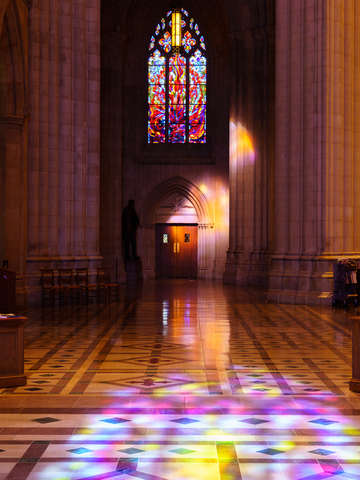 Stained glass colors