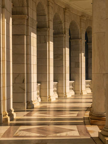 Columns at arlington cemetery
