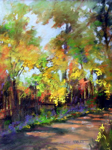 Rio lumina road in fall