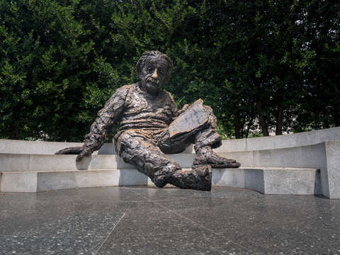 Albert einstein at rest