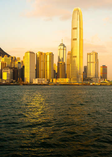 Skyline of hong kong 3