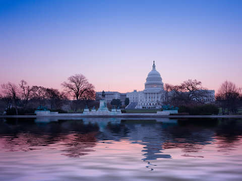 Reflections of the capitol