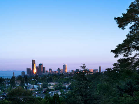 Cityscape of seattle 3