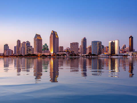 Reflections of san diego