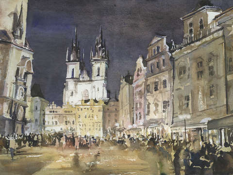 Prague downtown