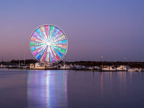 Ferris wheel at national harbor 2