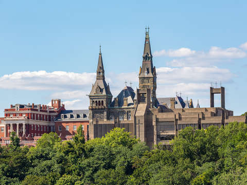 Georgetown university in washington dc