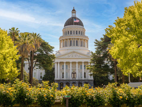 State capitol in sacramento