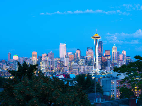 Skyline of seattle 6