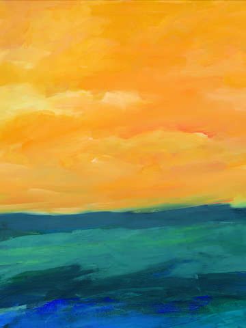 Race point at sunset
