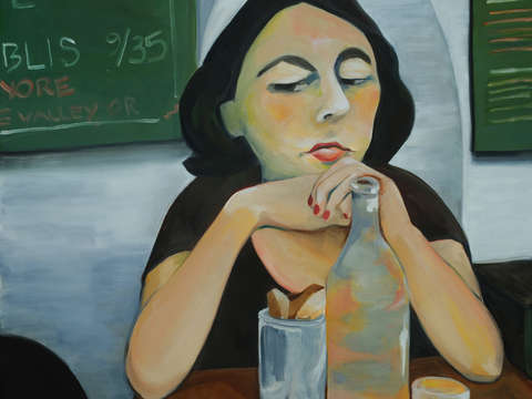 At the cafe