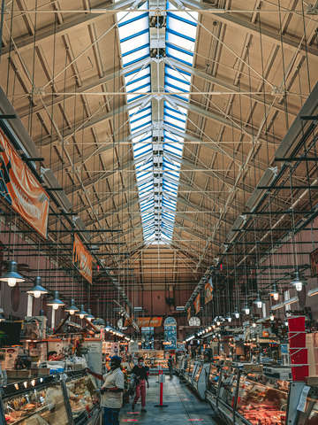 Eastern market during pandemic