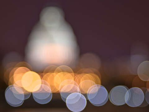 Abstract bokeh capitol