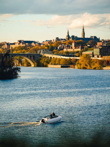 Boat and georgetown