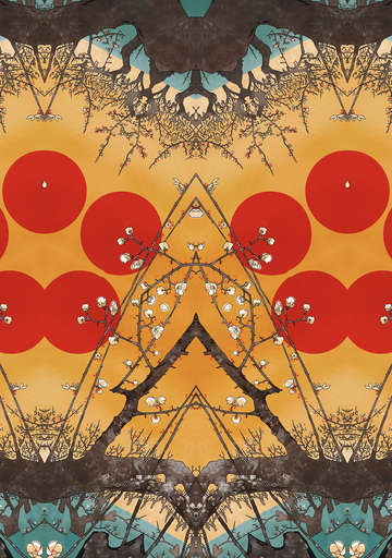Cherry blossom altar