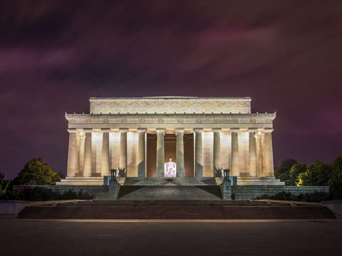 The lincoln memorial