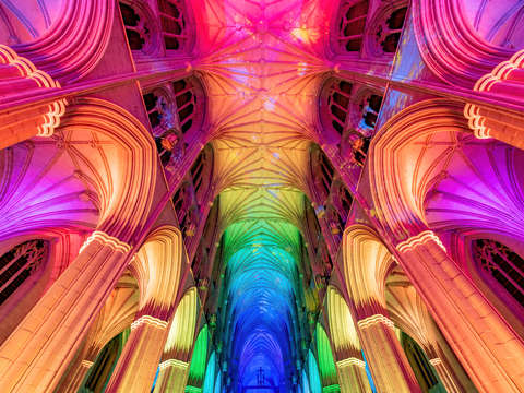 Technicolor cathedral