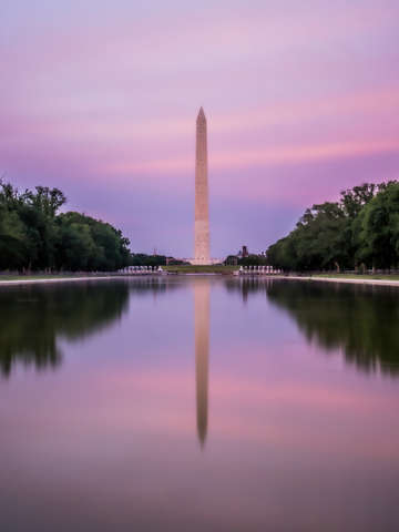 Pink obelisk